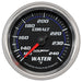 AUTOMETER 2-5/8", Full Short Sweep Mechanical, 120-240°F Cobalt Series Water Temperature Gauge AU7932 Autofit