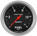 AUTOMETER 2-5/8", Full Sweep Electric, 0-15 psi Sport-Comp Series Fuel Pressure Gauge AU3561 Autofit