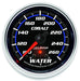 AUTOMETER 2-5/8", Full Sweep Electric, 100-260°F, Peak Memory and Warning Cobalt Series Water Temperature Gauge AU7955 Autofit