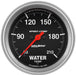 AUTOMETER 2-5/8", Full Sweep Electric, Low Temp, 60-210°F Sport-Comp Series Water Temperature Gauge AU3569 Autofit