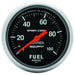 AUTOMETER 2-5/8", Full Sweep Mechanical, 0-100 psi Sport-Comp Series Fuel Pressure Gauge AU3412 Autofit