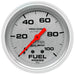 AUTOMETER 2-5/8", Full Sweep Mechanical, 0-100 psi Ultra-Lite Series Fuel Pressure Gauge AU4412 Autofit