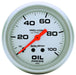 AUTOMETER 2-5/8", Full Sweep Mechanical, 0-100 psi Ultra-Lite Series Oil Pressure Gauge AU4421 Autofit