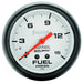 AUTOMETER 2-5/8", Full Sweep Mechanical, 0-15 psi Phantom Series Fuel Pressure Gauge AU5810 Autofit