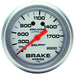AUTOMETER 2-5/8", Full Sweep Mechanical, 0-2000 psi Ultra-Lite Series Brake Pressure Gauge AU4426 Autofit
