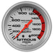 AUTOMETER 2-5/8", Full Sweep Mechanical, 0-2000 psi Ultra-Lite Series Nitrous Pressure Gauge AU4428 Autofit