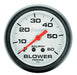 AUTOMETER 2-5/8", Full Sweep Mechanical, 0-60 psi Phantom Series Blower Pressure Gauge AU5802 Autofit