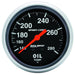 AUTOMETER 2-5/8", Full Sweep Mechanical, 140-280°F Sport-Comp Series Oil Temperature Gauge AU3441 Autofit