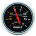 AUTOMETER 2-5/8", Full Sweep Mechanical, 30 In. Hg./20 psi Sport-Comp Series Boost/Vacuum Gauge AU3401 Autofit