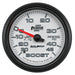 AUTOMETER 2-5/8", Full Sweep Mechanical, 30 In. Hg./45 psi Phantom II Series Boost/Vacuum Gauge AU7808 Autofit