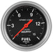 AUTOMETER 2-5/8", Full Sweep Mechanical, With Isolator, 0-15 psi Sport-Comp Series Fuel Pressure Gauge AU3413 Autofit