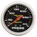 AUTOMETER 2-5/8", Liquid Filled Mechanical, 0-300 psi Pro-Comp Series Pressure Gauge AU5423 Autofit