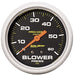 AUTOMETER 2-5/8", Liquid Filled Mechanical, 0-60 psi Pro-Comp Series Blower Pressure Gauge AU5402 Autofit