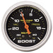 AUTOMETER 2-5/8", Liquid Filled Mechanical, 30 In. Hg/20 psi Pro-Comp Series Boost/Vacuum Gauge AU5401 Autofit