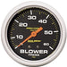 AUTOMETER 2-5/8", Liquid Filled Mechanical, Memory, 0-60 psi Pro-Comp Series Blower Pressure Gauge AU5403 Autofit