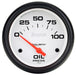 AUTOMETER 2-5/8", Short Sweep Electric, 0-100 psi Phantom Series Oil Pressure Gauge AU5827 Autofit