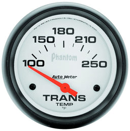 AUTOMETER 2-5/8", Short Sweep Electric, 100-250°F Phantom Series Transmission Temperature Gauge AU5857 Autofit