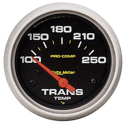 AUTOMETER 2-5/8", Short Sweep Electric, 100-250°F Pro-Comp Series Transmission Temperature Gauge AU5457 Autofit