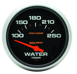AUTOMETER 2-5/8", Short Sweep Electric, 100-250°F Pro-Comp Series Water Temperature Gauge AU5437 Autofit