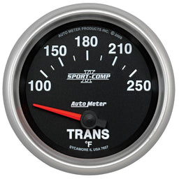AUTOMETER 2-5/8", Short Sweep Electric, 100-250°F Sport-Comp II Transmission Temperature Gauge AU7657 Autofit