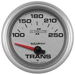 AUTOMETER 2-5/8", Short Sweep Electric, 100-250°F Ultra-Lite II Series Transmission Temperature Gauge AU7757 Autofit