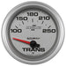 AUTOMETER 2-5/8", Short Sweep Electric, 100-250°F Ultra-Lite II Series Transmission Temperature Gauge AU7757 Autofit