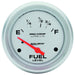 AUTOMETER 2-5/8", Short Sweep Electric, 16 ohms Empty/158 ohms Full Ultra-Lite Series Fuel Level Gauge AU4418 Autofit