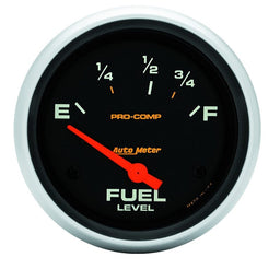 AUTOMETER 2-5/8", Short Sweep Electric, Ford, 73 ohms Empty/8-12 ohms Full Pro-Comp Series Fuel Level Gauge AU5416 Autofit