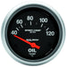 AUTOMETER 2-5/8", Short Sweep Electric, Metric, 40-120°C Sport-Comp Series Oil Temperature Gauge AU3542-M Autofit
