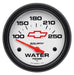AUTOMETER 2-5/8", White Dial, Short Sweep Electrical, 100-250°F Chev Bow-Tie Water Temperature Gauge AU5837-00406 Autofit
