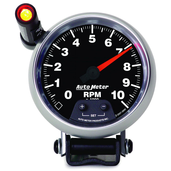 AUTOMETER 3-3/4", Pedestal Mount, 0-10,000 rpm, GS Series Shift-Lite Tachometer AU3890 Autofit