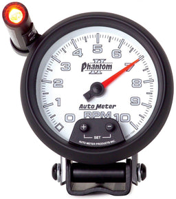 AUTOMETER 3-3/4", Pedestal Mount, 0-10,000 rpm Phantom II Series Mini-Monster Tachometer AU7590 Autofit