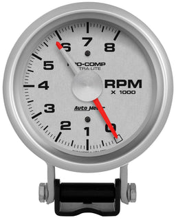AUTOMETER 3-3/4", Pedestal Mount, Adjustable Redline Pointer, 0-8,000 rpm Pro-Comp Ultra-Lite Tachometer AU3781 Autofit