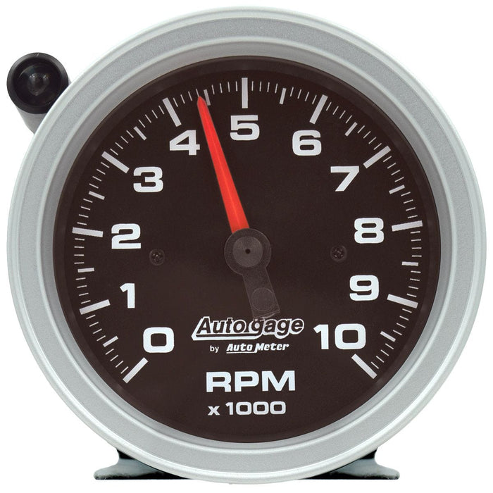AUTOMETER 3-3/4", Pedestal Mount, Black, 0-10,000 rpm Auto gage Shift-Lite Tachometer AU233908 Autofit