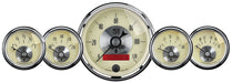 AUTOMETER 3-3/8", Elec Speedometer (LCD Trip), 2-1/16" Fuel Level, Water Temper Prestige Series - Antique Ivory Gauge Kit AU2000 Autofit