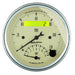 AUTOMETER 3-3/8", Electric, In-Dash, Programmable, 0-120 mph, 0-8,000 rpm Antique Beige Tach Speedo Combo AU1881 Autofit