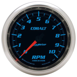 AUTOMETER 3-3/8", In-Dash, 0-10,000 rpm Cobalt Series Tachometer AU6297 Autofit