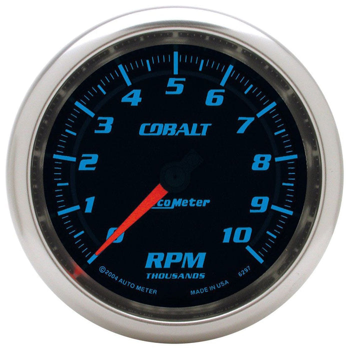 AUTOMETER 3-3/8", In-Dash, 0-10,000 rpm Cobalt Series Tachometer AU6297 Autofit