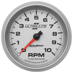 AUTOMETER 3-3/8", In-Dash, 0-10,000 rpm Ultra-Lite II Series Tachometer AU4997 Autofit