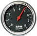 AUTOMETER 3-3/8", In-Dash, 0-8,000 rpm Traditional Chrome Tachometer AU2499 Autofit