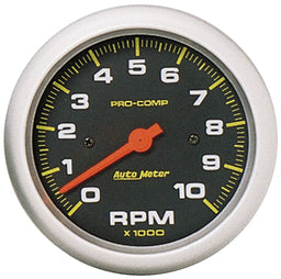 AUTOMETER 3-3/8", In-Dash, Electric, 0-10,000 rpm Pro-Comp Series Tachometer AU5161 Autofit