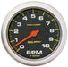 AUTOMETER 3-3/8", In-Dash, Electric, 0-10,000 rpm Pro-Comp Series Tachometer AU5161 Autofit