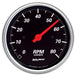 AUTOMETER 3-3/8", In-Dash, Electric, 0-8,000 rpm Designer Black Tachometer AU1490 Autofit