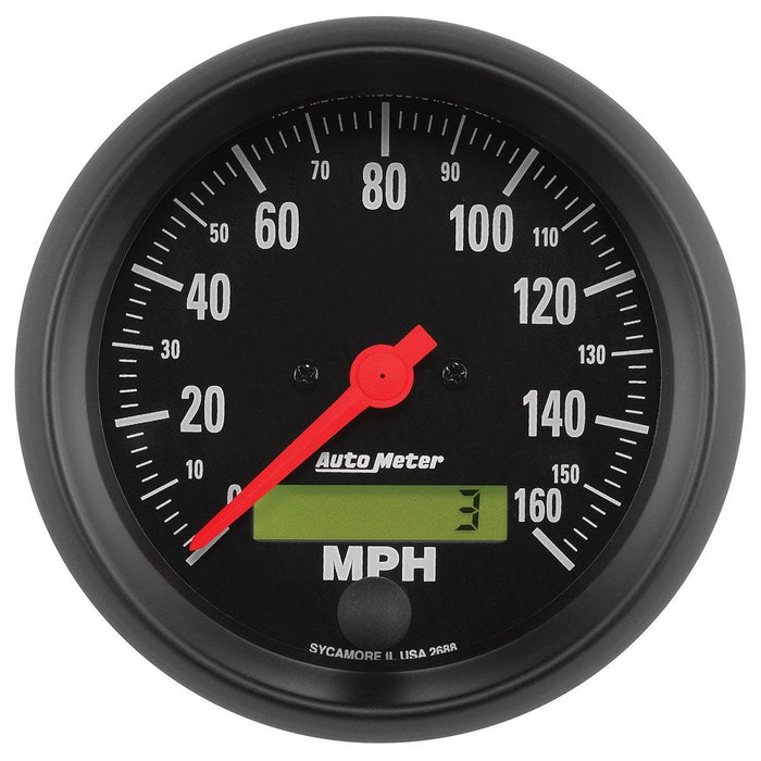 AUTOMETER 3-3/8", In-Dash, Electrical, Programmable, 0-160 mph Z-Series Speedometer AU2688 Autofit