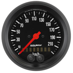 AUTOMETER 3-3/8", In-Dash, Electrical, Programmable, 0-225 kph Z-Series GPS Speedometer AU2680-M Autofit