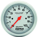 AUTOMETER 3-3/8", In-Dash, Electronic, 0-10,000 rpm Ultra-Lite Series Tachometer AU4497 Autofit