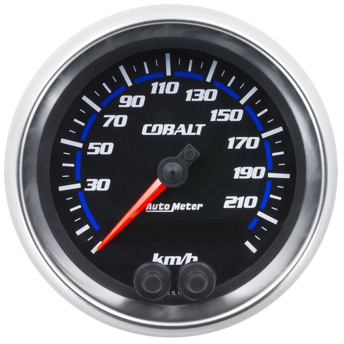 AUTOMETER 3-3/8", In-Dash, Metric, 0-225 kpm Cobalt Series GPS Speedometer AU6280-M Autofit