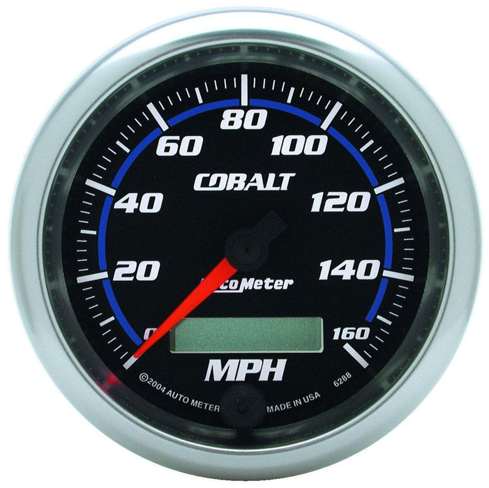 AUTOMETER 3-3/8", In-Dash, Programmable, 0-160 mph Cobalt Series Speedometer AU6288 Autofit
