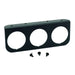 AUTOMETER 3-hole Black Aluminium Panel 2-1/16" Gauge Panel AU2238 Autofit