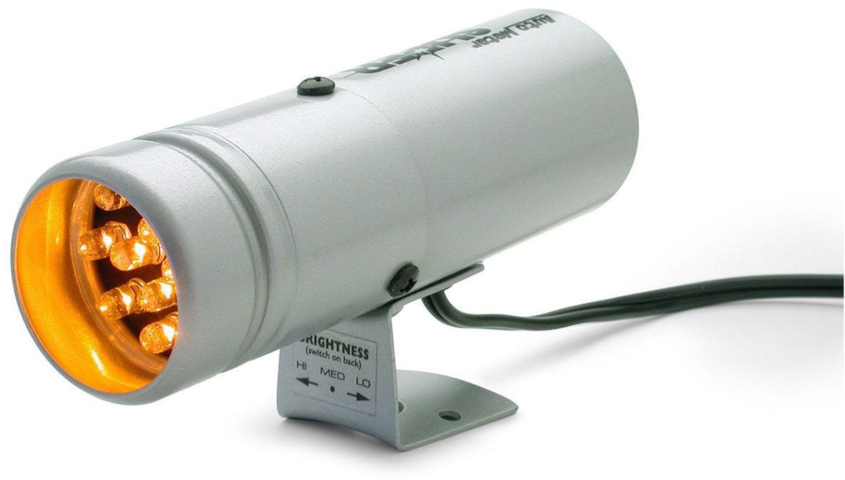 AUTOMETER 3-Position Brightness Switch, Silver. Super-Lite Shift Light AU5333 Autofit